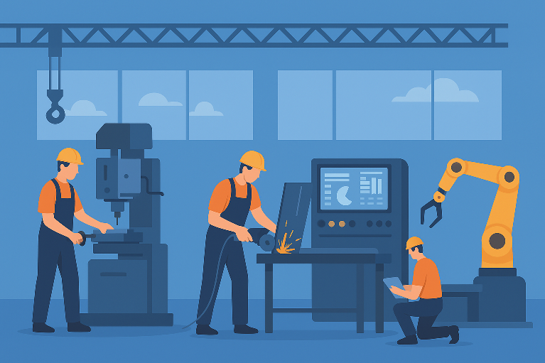 MRP One production planning and scheduling dashboard
